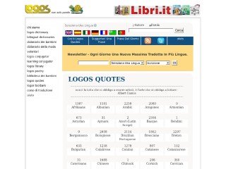 Screenshot sito: Verba Volant