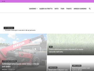 Screenshot sito: Giardinaggio Pratico
