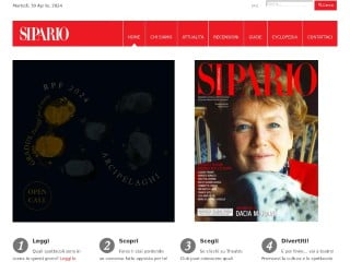 Screenshot sito: Sipario.it