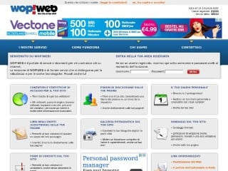Screenshot sito: WopWeb.com