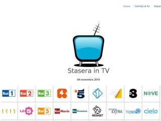 Screenshot sito: Stasera.org