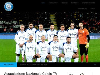 Screenshot sito: Nazionale di calcio TV