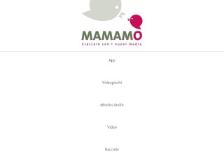 Screenshot sito: Mamamo.it