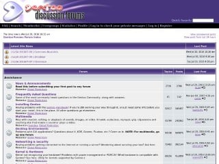 Screenshot sito: Gentoo Forum Italiano
