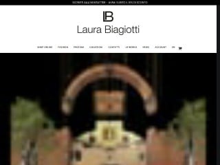 Screenshot sito: Laura Biagiotti