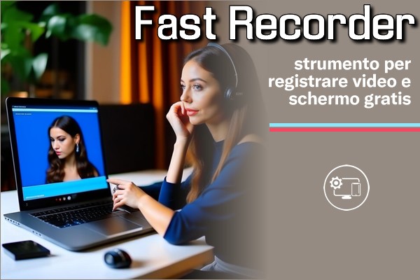 Fast Recorder: strumento per registrare video e schermo gratis