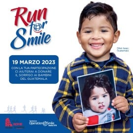 La Fondazione Operation Smile Italia Ets charity partner di Acea Run Rome The Marathon