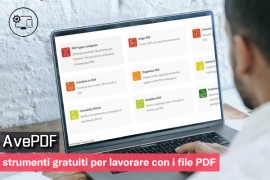  AvePDF: strumenti gratuiti per lavorare con i file PDF 