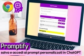 Promptify: salva e accedi ai prompt personalizzati in ChatGPT
