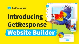 Ora puoi creare siti web con Getresponse website Builder