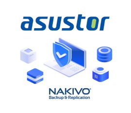 Con NAKIVO Backup & Replication i NAS ASUSTOR diventano performanti appliance di backup