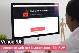  VancePDF: strumento web per lavorare con i file PDF 
