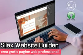 Silex Website Builder: crea gratis pagine web professionali