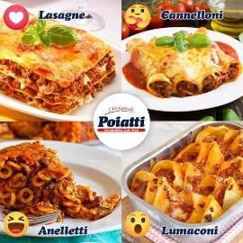Poiatti la pasta italiana dal cuore siciliano presenta il piatto dei giorni di festa!