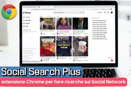 Social Search Plus: estensione Chrome per fare ricerche sui Social Network