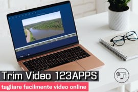 Trim Video 123APPS: tagliare facilmente video online
