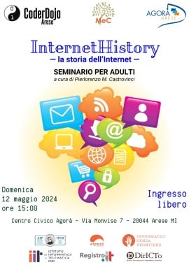 “InternetHistory” ad Arese, 12/05/2024
