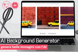 AI Background Generator: genera sfondi e immagini con l'AI