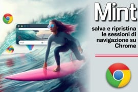 Mint: salva e ripristina le sessioni di navigazione su Chrome