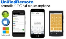  Unified Remote: controlla il PC dal tuo smartphone 