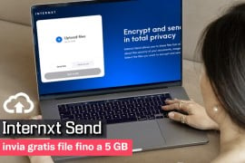 Internxt Send: invia gratis file fino a 5 GB