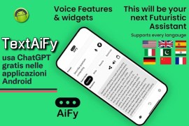 TextAiFy: usa ChatGPT gratis nelle applicazioni Android