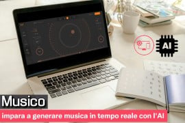 Musico: impara a generare musica in tempo reale con l'AI