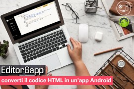 EditorGapp: converti il codice HTML in un'app Android