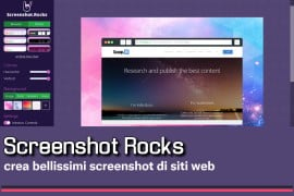  Screenshot Rocks: crea bellissimi screenshot di siti web 