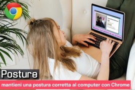 Posture: estensione Chrome che aiuta a mantenere una postura corretta al computer