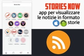  Stories Now: app per visualizzare le notizie in formato storie 