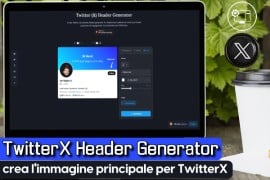 TwitterX Header Generator: crea l'immagine principale per Twitter/X