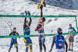 Assegnato a Prato Nevoso (CN) il primo scudetto di Snow Volley