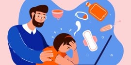 Papà single: come se la cavano sul tema mestruazioni?