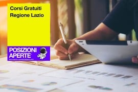 Corsi Gratuiti Regione Lazio: per disoccupati e non solo