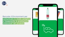 Barcode 4 Environment: GS1 Italy lancia la nuova web app per raccontare ai consumatori le presentazioni ambientali dei prodotti