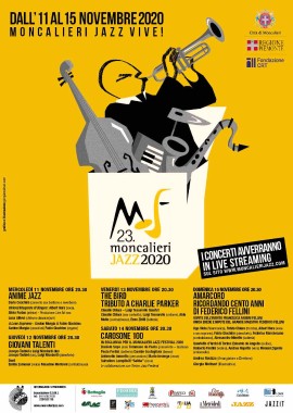 Moncalieri Jazz 2020 in diretta streaming 
