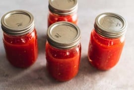 Come conservare la salsa di pomodoro