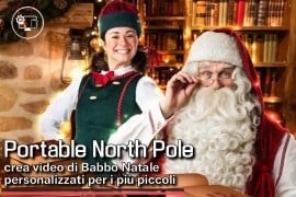 Portable North Pole: crea video di Babbo Natale personalizzati per i più piccoli