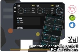 Zal: monitora e controlla gratis il PC dal telefono