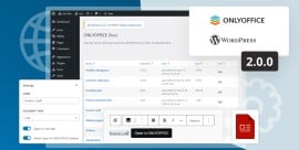 Ottimizzare WordPress: gestione multisito, moduli PDF compilabili, accessi anonimi e altro con plugin di ONLYOFFICE