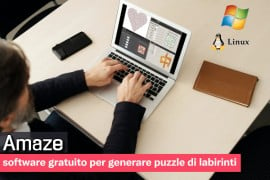  Amaze: software gratuito per generare puzzle di labirinti 