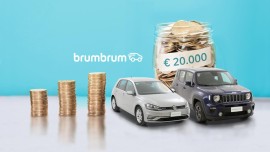 Le auto usate più vendute online sotto i 20.000 euro
