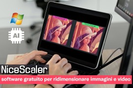NiceScaler: software gratuito per ridimensionare immagini e video