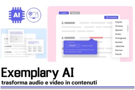 Exemplary AI: trasforma audio e video in contenuti
