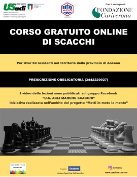 Corso di scacchi on line per over 60