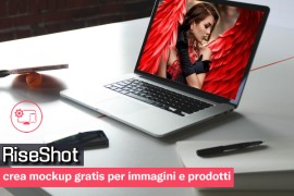  RiseShot: crea mockup gratis per immagini e prodotti 