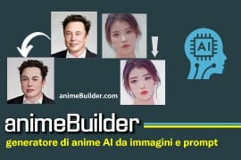 animeBuilder: generatore di anime AI da immagini e prompt