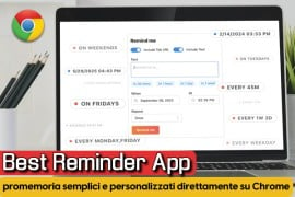 Best Reminder App: promemoria semplici e personalizzati direttamente su Chrome
