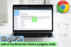 SingleFile: salva facilmente intere pagine web